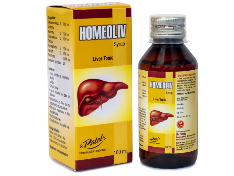 Homeoliv (syrup) - Liver Tonic